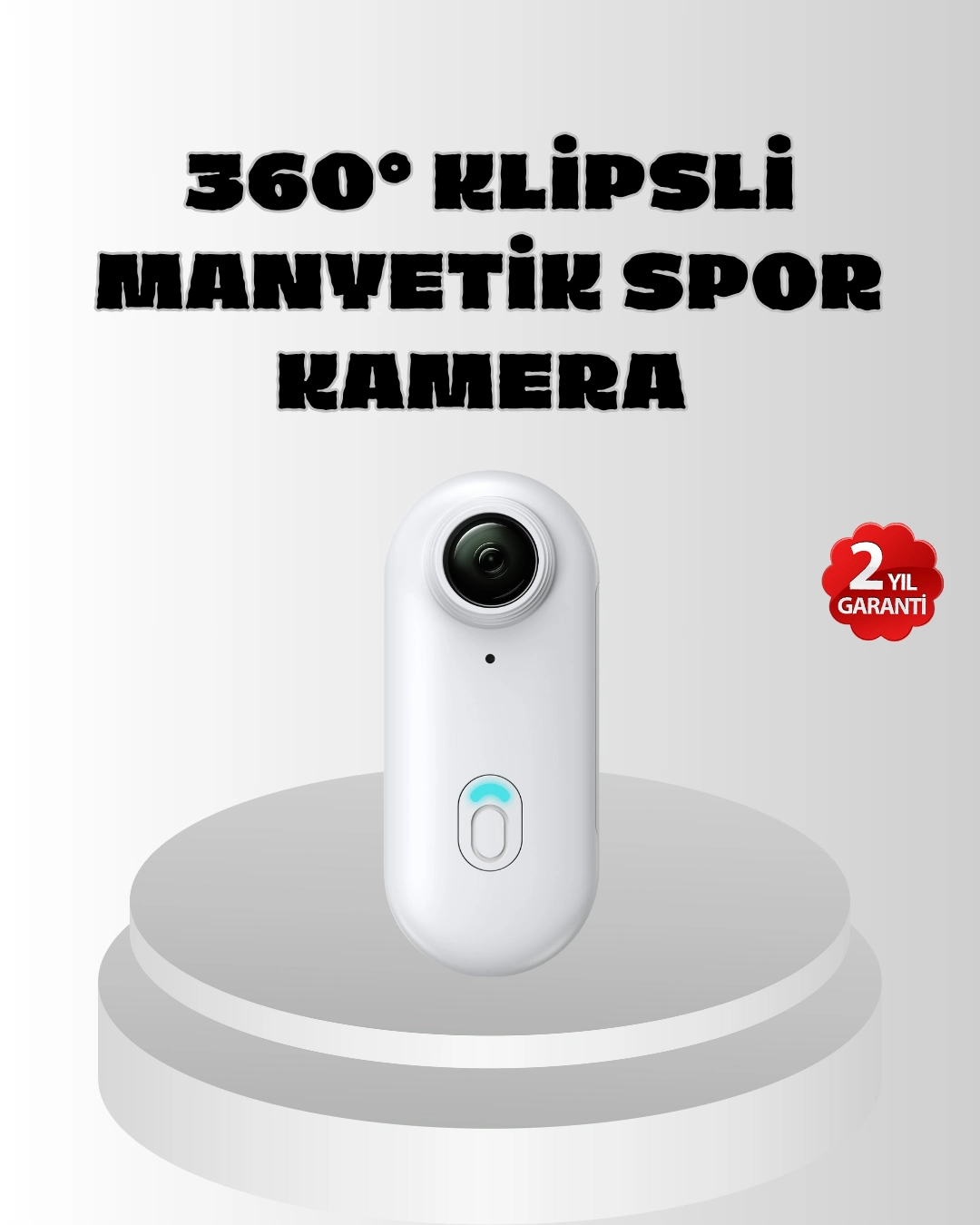 1080p Full Hd Spor Kamerası 360° Klips Ve Kablosuz Özellikli ( Lisinya )