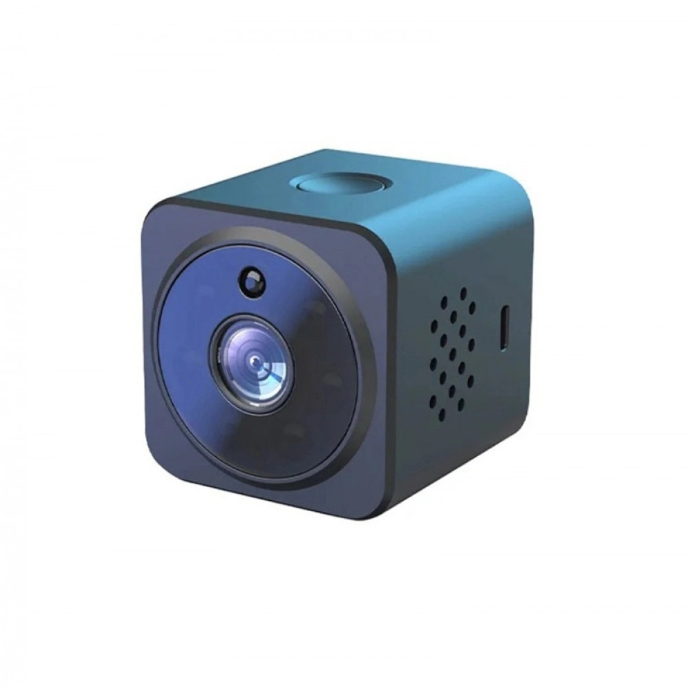 Akıllı Mini Kamera 1080P HD WiFi Mobil Uygulamalı Şarjlı Gece Görüşlü Çift Yönlü Ses Kart Destekli ( Lisinya )
