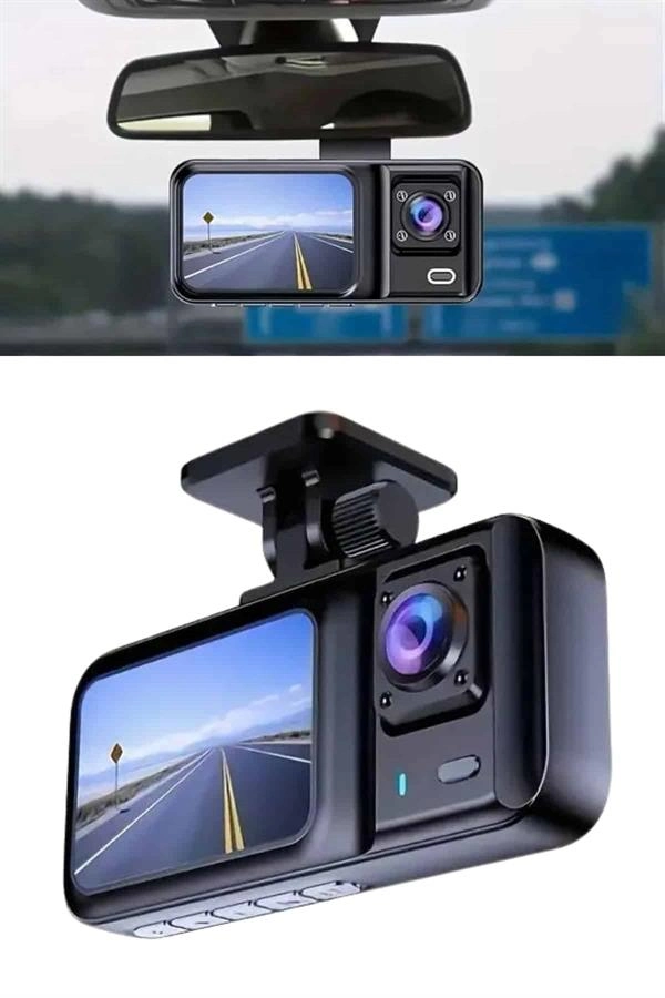 1080p Sürüş Kaydedici 2 İnç Araç Araba Ön İç Arka Dvr Ips Ekran ( Lisinya ) 1080p Sürüş Kaydedici 2 İnç Araç Araba Ön İç Arka Dvr Ips Ekran ( Lisinya )