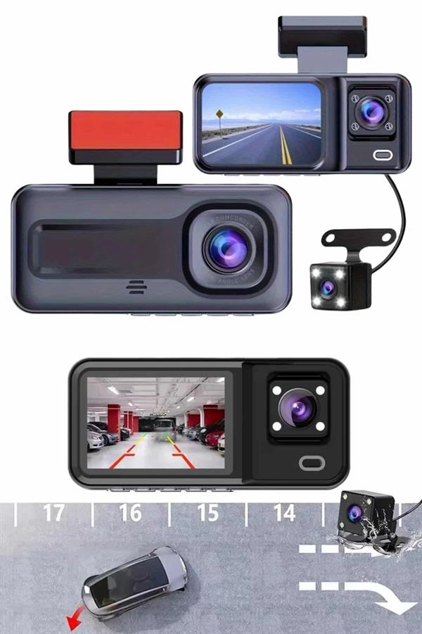 1080p Sürüş Kaydedici 2 İnç Araç Araba Ön İç Arka Dvr Ips Ekran ( Lisinya ) 1080p Sürüş Kaydedici 2 İnç Araç Araba Ön İç Arka Dvr Ips Ekran ( Lisinya )