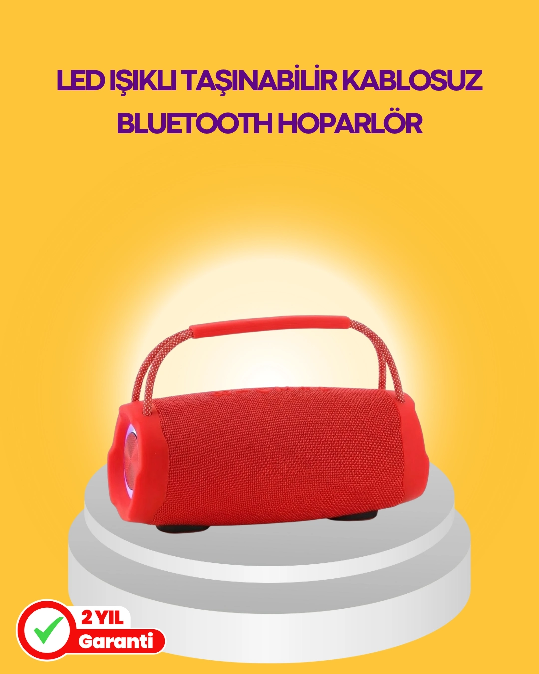 10w Güçlü Stereo Ses Sunan Ipx6 Bluetooth Hoparlör ( Lisinya )