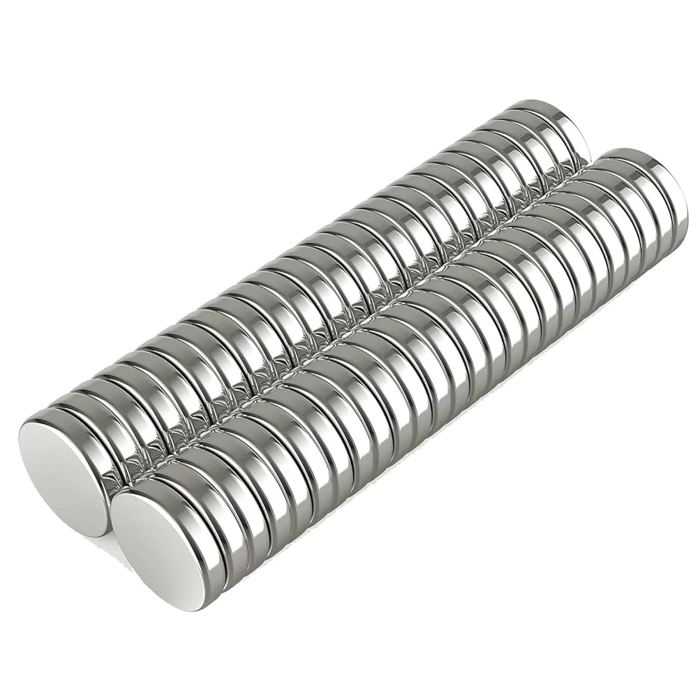 10x2mm Yuvarlak Neodyum Mıknatıs Güçlü Nikel Kaplamalı Kaliteli Ve Dayanıklı Magnet ( Lisinya )