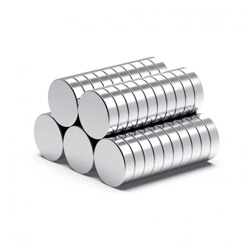 10x2mm Yuvarlak Neodyum Mıknatıs Güçlü Nikel Kaplamalı Kaliteli Ve Dayanıklı Magnet ( Lisinya )