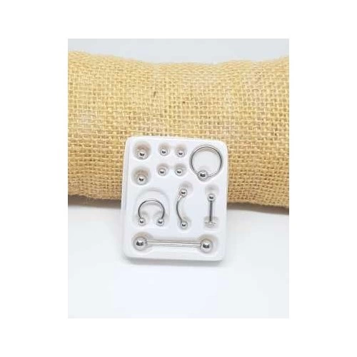 11 Parça Piercing (cerrahi Çelik) Ve Piercing Topu Seti Piirsing ( Lisinya ) 11 Parça Piercing (cerrahi Çelik) Ve Piercing Topu Seti Piirsing ( Lisinya )