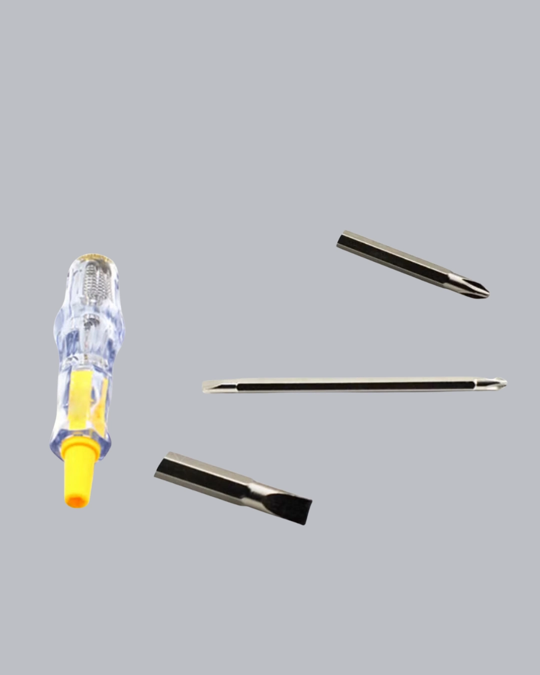 110-220v Elektrik Test Kalemi Korozyona Dayanıklı Nikel Kaplamalı ( Lisinya )