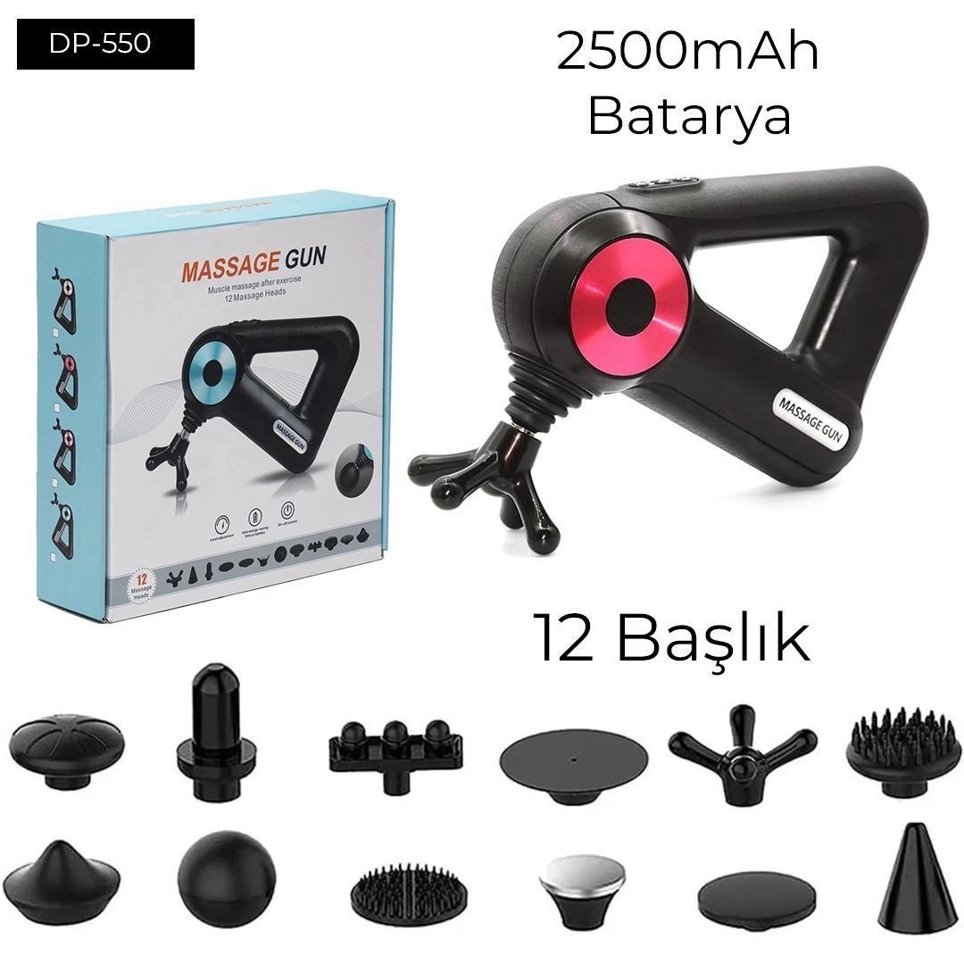 12 Başlıklı Masaj Aleti ( Lisinya )