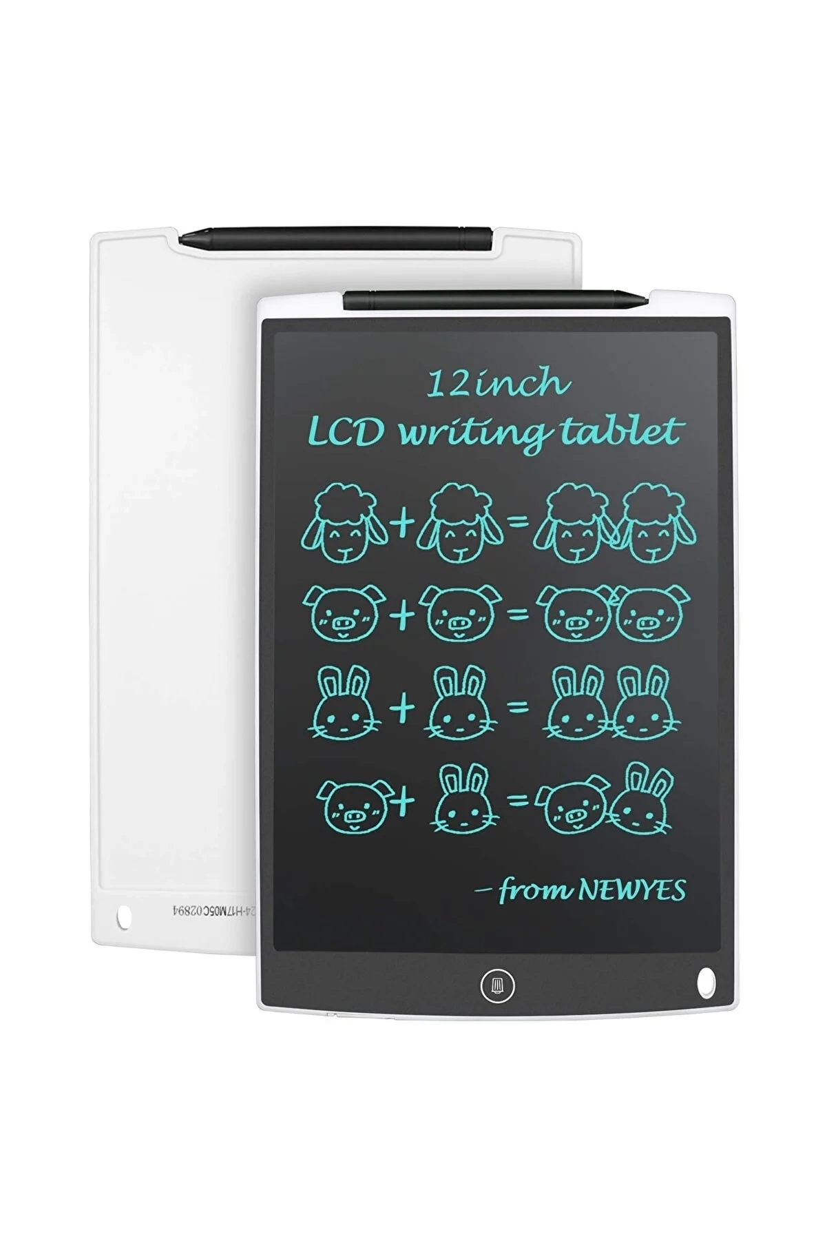 12 Inc Writing Lcd Grafik Dijital Kalemli Çizim Tableti Yazı Tahta Not Yazma Eğitim Tableti ( Lisinya )