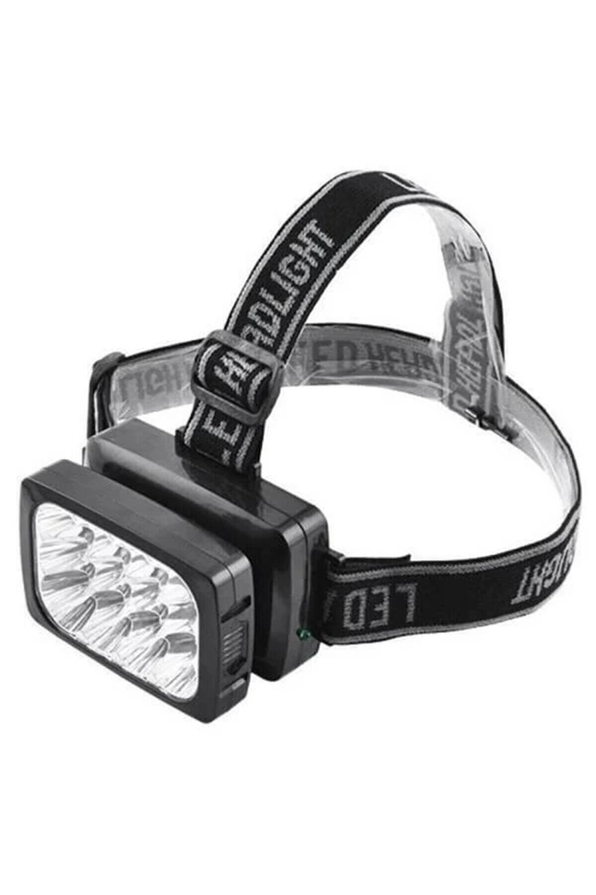 12 Ledli Şarjlı Kafa Lambası Power Ledli Kafa Feneri Tepe Lambası ( Lisinya )