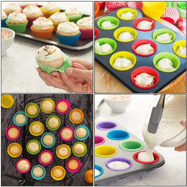 12'li Silikon Muffin Kalıbı ( Lisinya ) 12'li Silikon Muffin Kalıbı ( Lisinya )