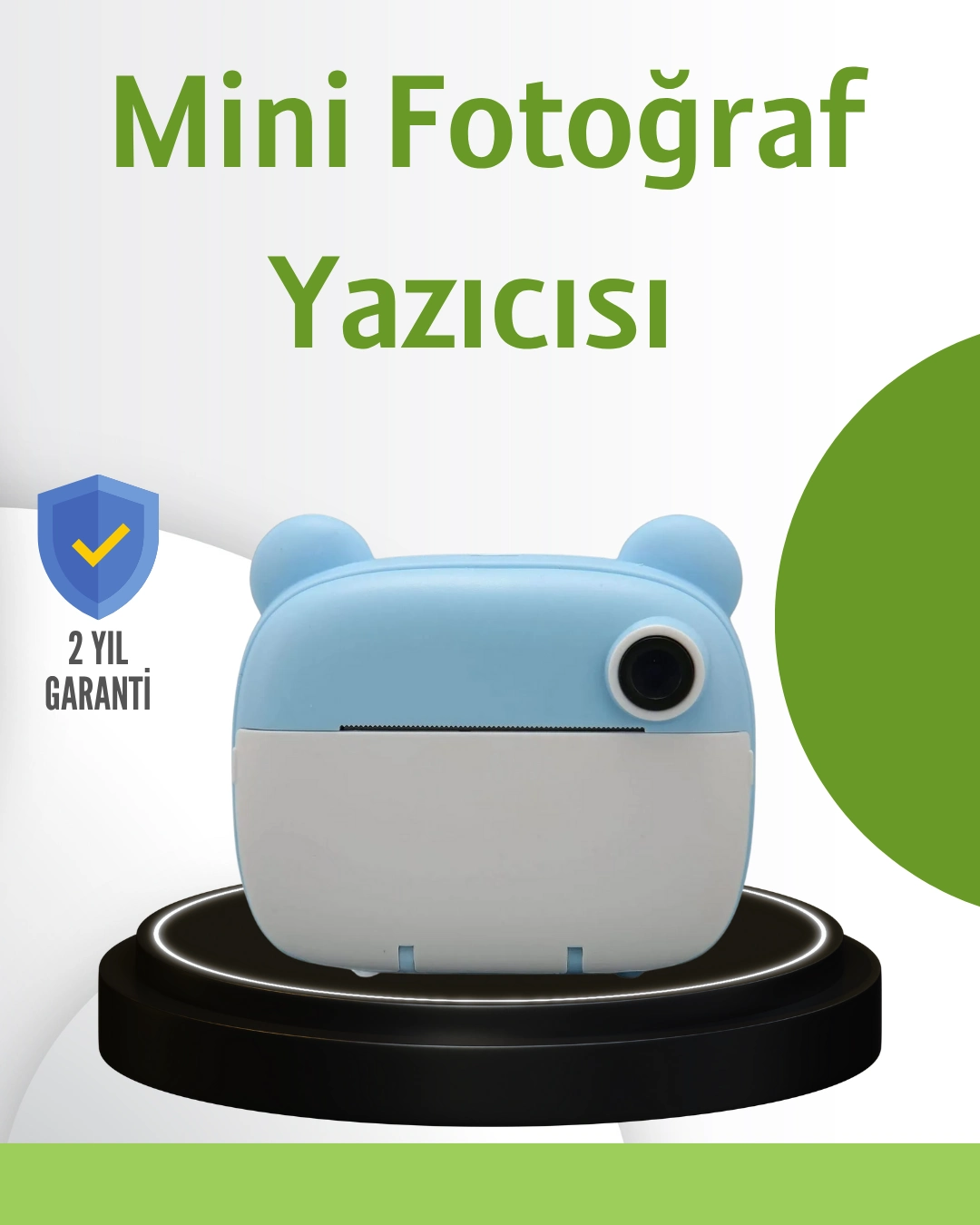 12 Özel Efektli Ve Self-timer Fonksiyonlu Baskı Kamera ( Lisinya )