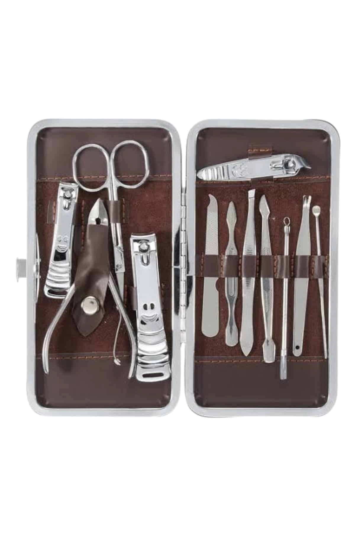 12 Parça Manikür Pedikür Seti ( Lisinya )
