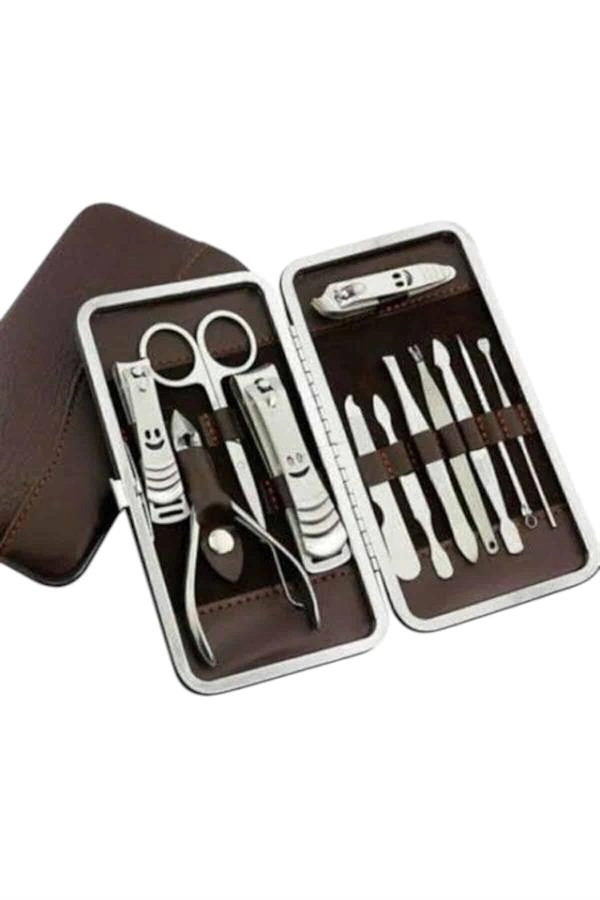 12 Parça Manikür Pedikür Seti ( Lisinya )