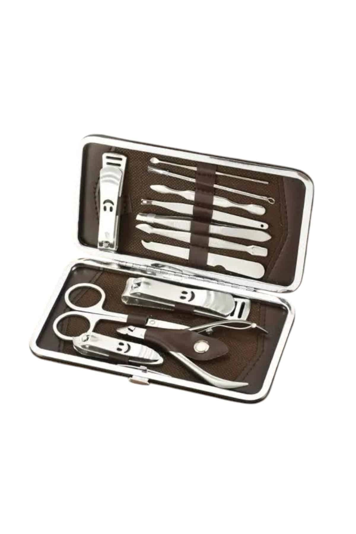 12 Parça Manikür Pedikür Seti ( Lisinya )