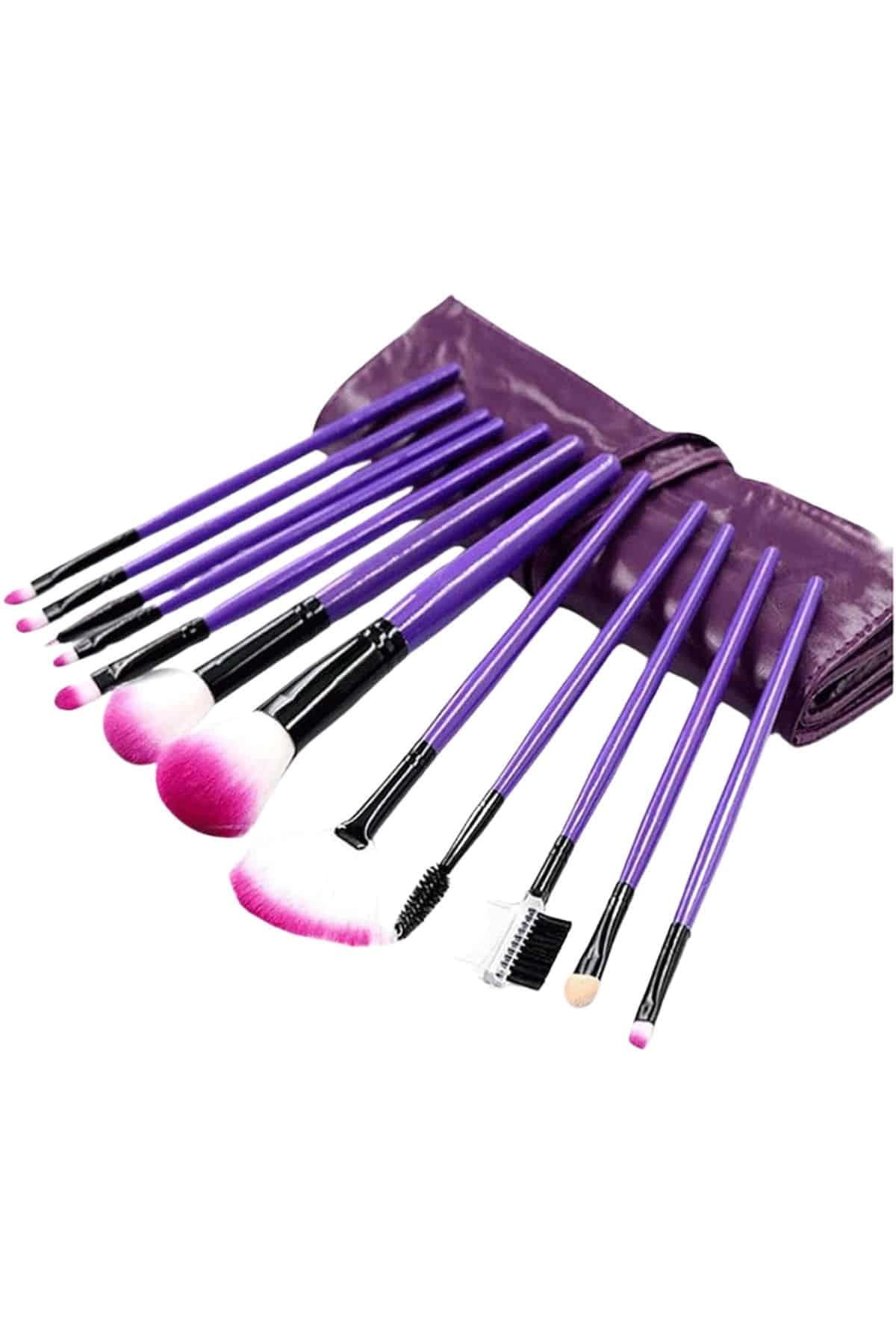 12 Parça Yumuşak Uçlu Makyaj Fırça Set-göz Ve Yüz Makyajı İçin Fırça Seti Profesyonel Makyaj Seti ( Lisinya ) 12 Parça Yumuşak Uçlu Makyaj Fırça Set-göz Ve Yüz Makyajı İçin Fırça Seti Profesyonel Makyaj Seti ( Lisinya )