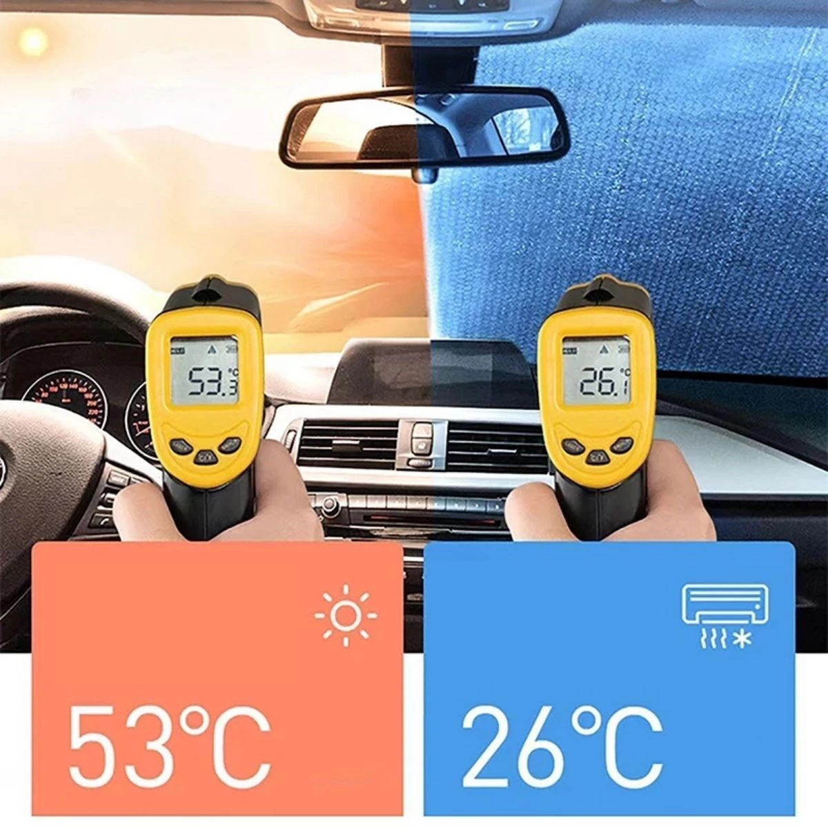 120*55 Cm Ambalajlı Vantuzlu Araç İçi Ön Cam Perdesi Katlanabilir Güneşlik ( Lisinya ) 120*55 Cm Ambalajlı Vantuzlu Araç İçi Ön Cam Perdesi Katlanabilir Güneşlik ( Lisinya )