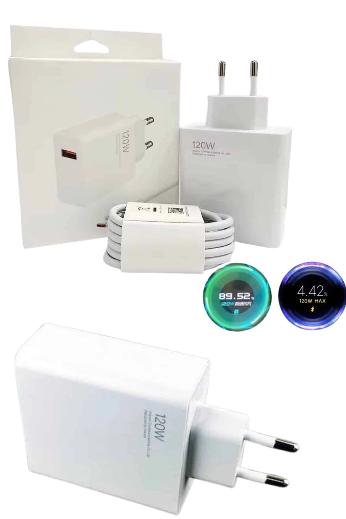 120 Watt Turbo Hızlı Şarj Aleti Seti Hızlı Şarj Adaptörü Beyaz ( Lisinya ) 120 Watt Turbo Hızlı Şarj Aleti Seti Hızlı Şarj Adaptörü Beyaz ( Lisinya )