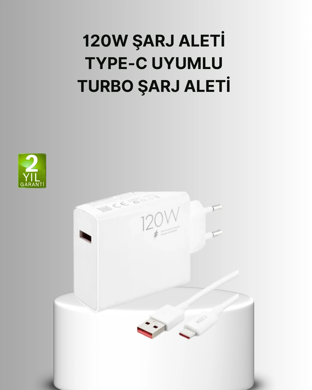 120w Mi Turbo Akıllı Tanıma Çipli Hızlı Şarj Cihazı Taşınabilir Ve Dayanıklı ( Lisinya ) 120w Mi Turbo Akıllı Tanıma Çipli Hızlı Şarj Cihazı Taşınabilir Ve Dayanıklı ( Lisinya )