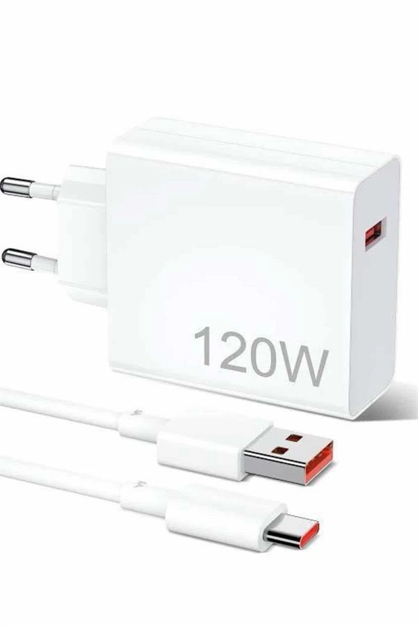 120w Şarj Aleti Hızlı Çift Turbo Şarj Aleti Seti Beyaz ( Lisinya ) 120w Şarj Aleti Hızlı Çift Turbo Şarj Aleti Seti Beyaz ( Lisinya )