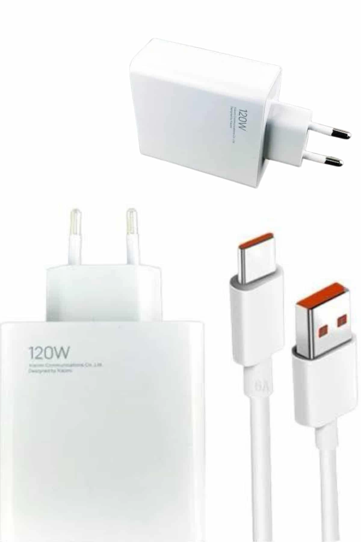 120w Şarj Aleti Hızlı Çift Turbo Şarj Aleti Seti Beyaz ( Lisinya ) 120w Şarj Aleti Hızlı Çift Turbo Şarj Aleti Seti Beyaz ( Lisinya )