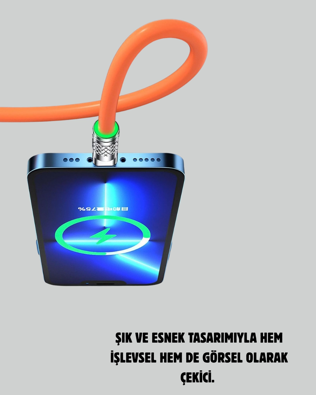 120 w Şarj Ve Veri Aktarımı Kablo– 3 Başlıklı Çok Amaçlı Kablo Yüksek Hızlı ( Lisinya ) 120 w Şarj Ve Veri Aktarımı Kablo– 3 Başlıklı Çok Amaçlı Kablo Yüksek Hızlı ( Lisinya )