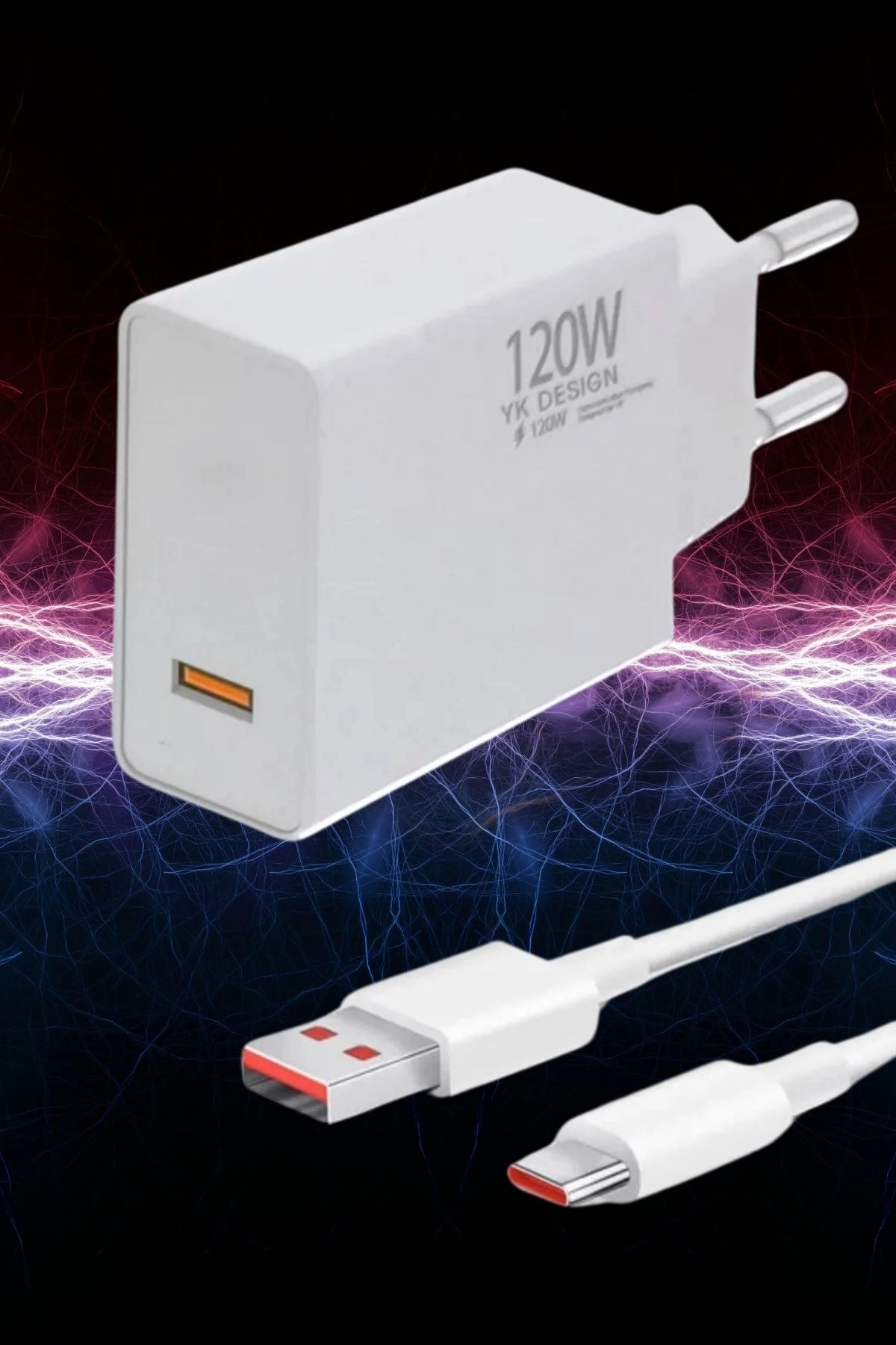 120w Usb Hızlı Type C Uçlu Kablolu Şarj Aleti ( Lisinya ) 120w Usb Hızlı Type C Uçlu Kablolu Şarj Aleti ( Lisinya )