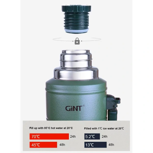 1.25 Litre Vakumlu Çelik Termos ( Lisinya )