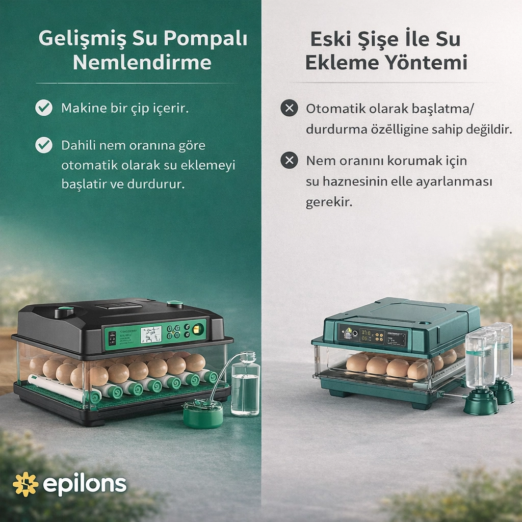 FX128 Model Tam Otomatik Kuluçka Makinesi – 128 Kapasiteli, Çift Katlı, Çift Güç Sistemli, Su Hazneli Yeni Nesil İnkübatör ( Lisinya ) FX128 Model Tam Otomatik Kuluçka Makinesi – 128 Kapasiteli, Çift Katlı, Çift Güç Sistemli, Su Hazneli Yeni Nesil İnkübatör ( Lisinya )