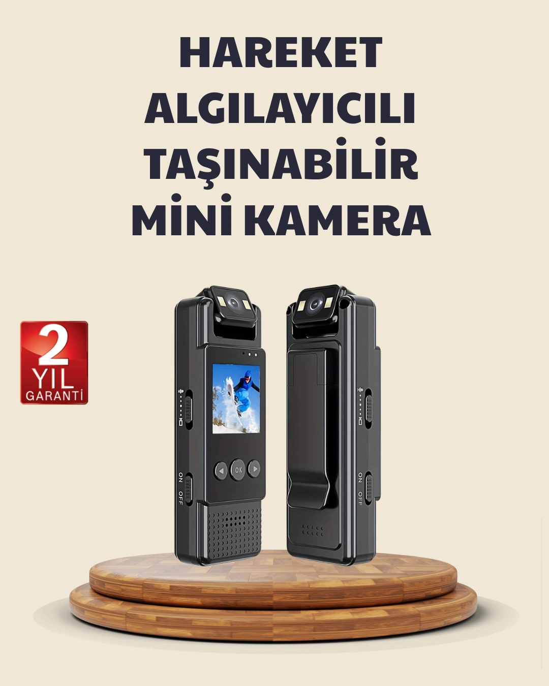 128gb Destekli Hareket Algılamalı Mini Kamera ( Lisinya )