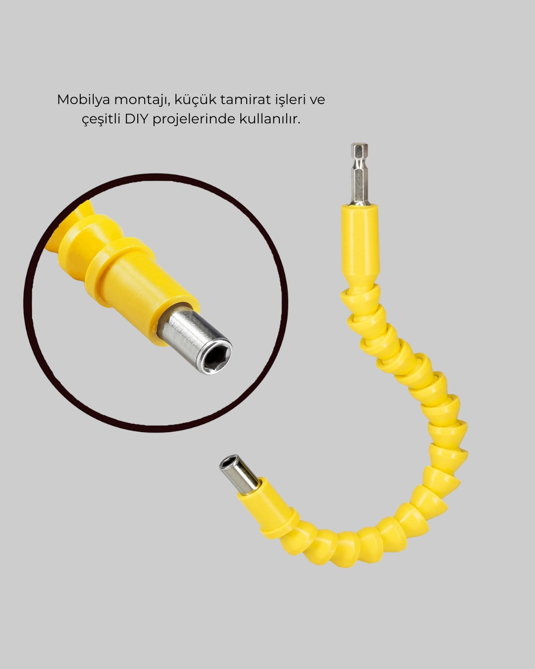 12’li Akrobat Bits Vidalama Seti Esnek Uç Çok Yönlü Kullanım ( Lisinya )