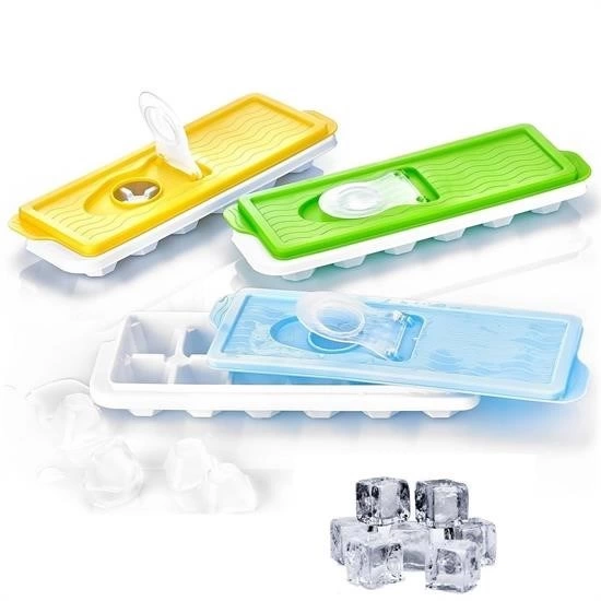 12li Kapaklı Yapışmaz Silikon Tabanlı Plastik Küp Buz Kalıbı ( Lisinya ) 12li Kapaklı Yapışmaz Silikon Tabanlı Plastik Küp Buz Kalıbı ( Lisinya )