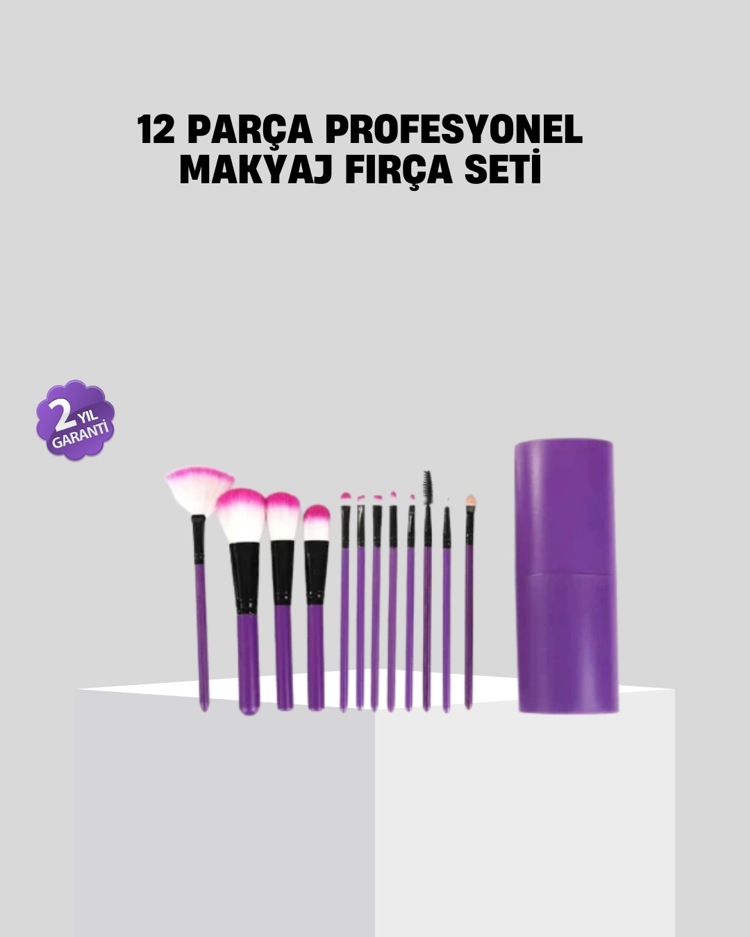 12’li Profesyonel Makyaj Fırça Seti Ultra Yumuşak Sen Kıllı ( Lisinya ) 12’li Profesyonel Makyaj Fırça Seti Ultra Yumuşak Sen Kıllı ( Lisinya )