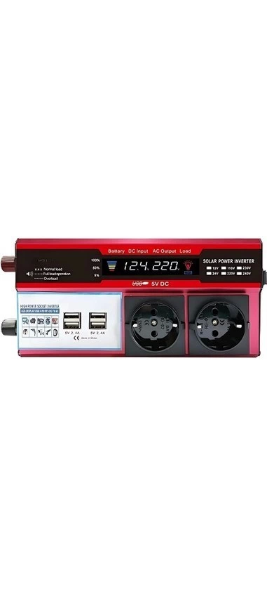 12v 2000w Modifiye Sinüs İnverter Araç Ve Güneş Enerjisi Uyumlu, Çift Usb, Çift Priz Ve Çakmaklık Lisinya ( Lisinya ) 12v 2000w Modifiye Sinüs İnverter Araç Ve Güneş Enerjisi Uyumlu, Çift Usb, Çift Priz Ve Çakmaklık Lisinya ( Lisinya )