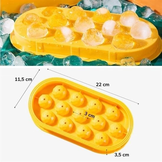 13 Bölmeli Kristal Buz Yapma Kalıbı ( Lisinya )