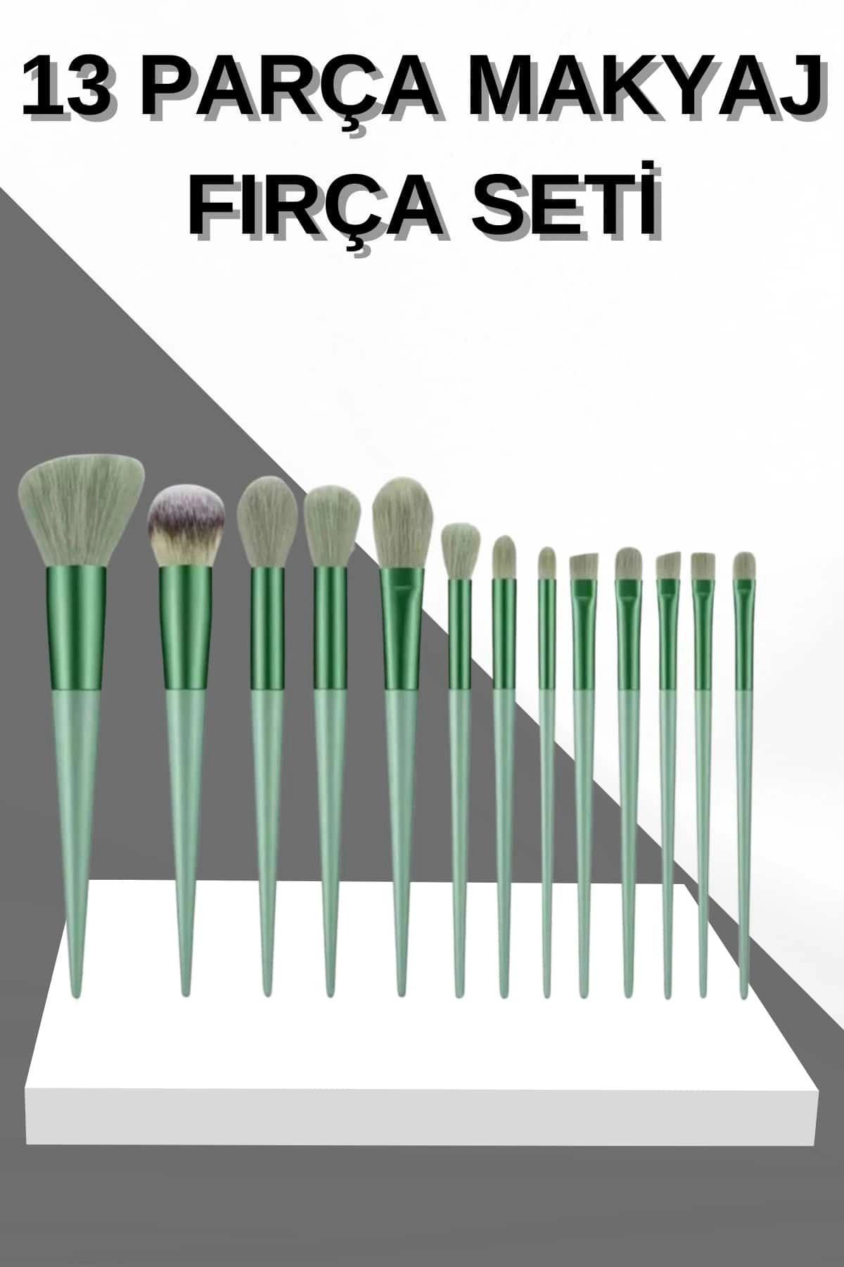 13 Parça Makyaj Fırça Seti Far Fırçası Allık Fırçası Yumuşak Uçlu ( Lisinya ) 13 Parça Makyaj Fırça Seti Far Fırçası Allık Fırçası Yumuşak Uçlu ( Lisinya )