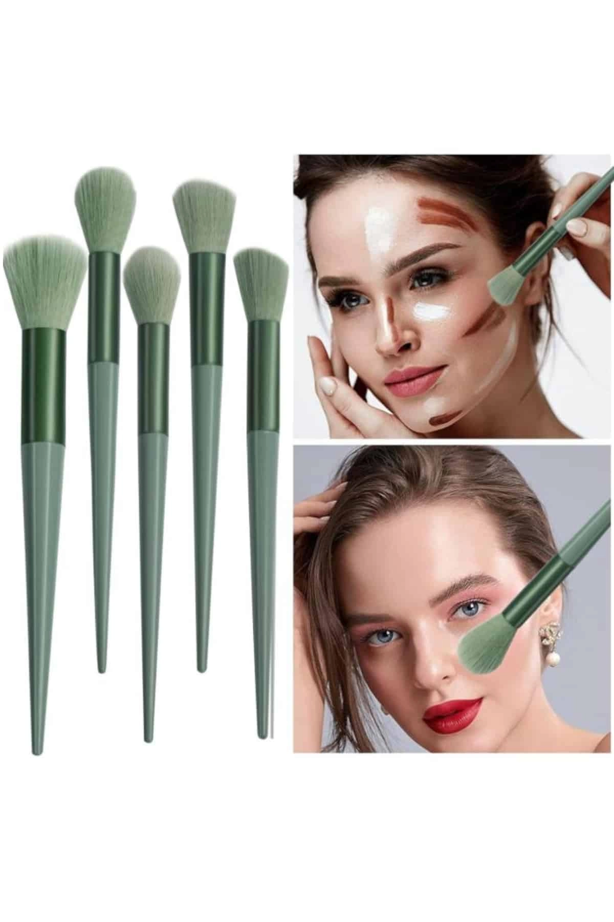 13 Parça Taşınabilir Kılıflı Profesyonel Makyaj Fırça Seti Pudra Allık Fondöten Fırçası ( Lisinya ) 13 Parça Taşınabilir Kılıflı Profesyonel Makyaj Fırça Seti Pudra Allık Fondöten Fırçası ( Lisinya )