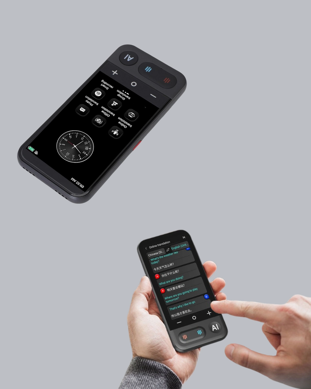 139 Dil Destekli Taşınabilir Sesli Çevirmen Cihazı ( Lisinya )