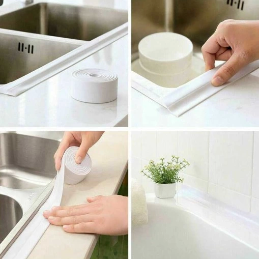 Pratik 145 Gr Beyaz Su Sızdırmaz Lavabo Kenar Bandı (3.2m) ( Lisinya )