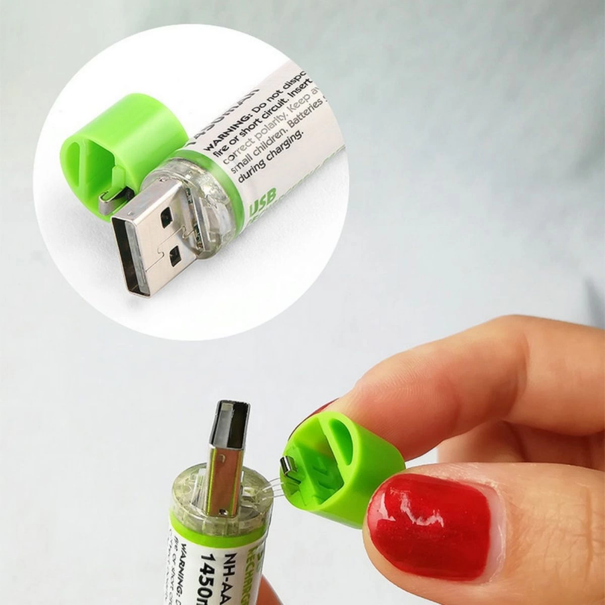 Usb Şarjlı 1450mah Aa 1.2v Lityum Kalem Pil 2’li Set Dönüşümlü Batarya ( Lisinya ) Usb Şarjlı 1450mah Aa 1.2v Lityum Kalem Pil 2’li Set Dönüşümlü Batarya ( Lisinya )