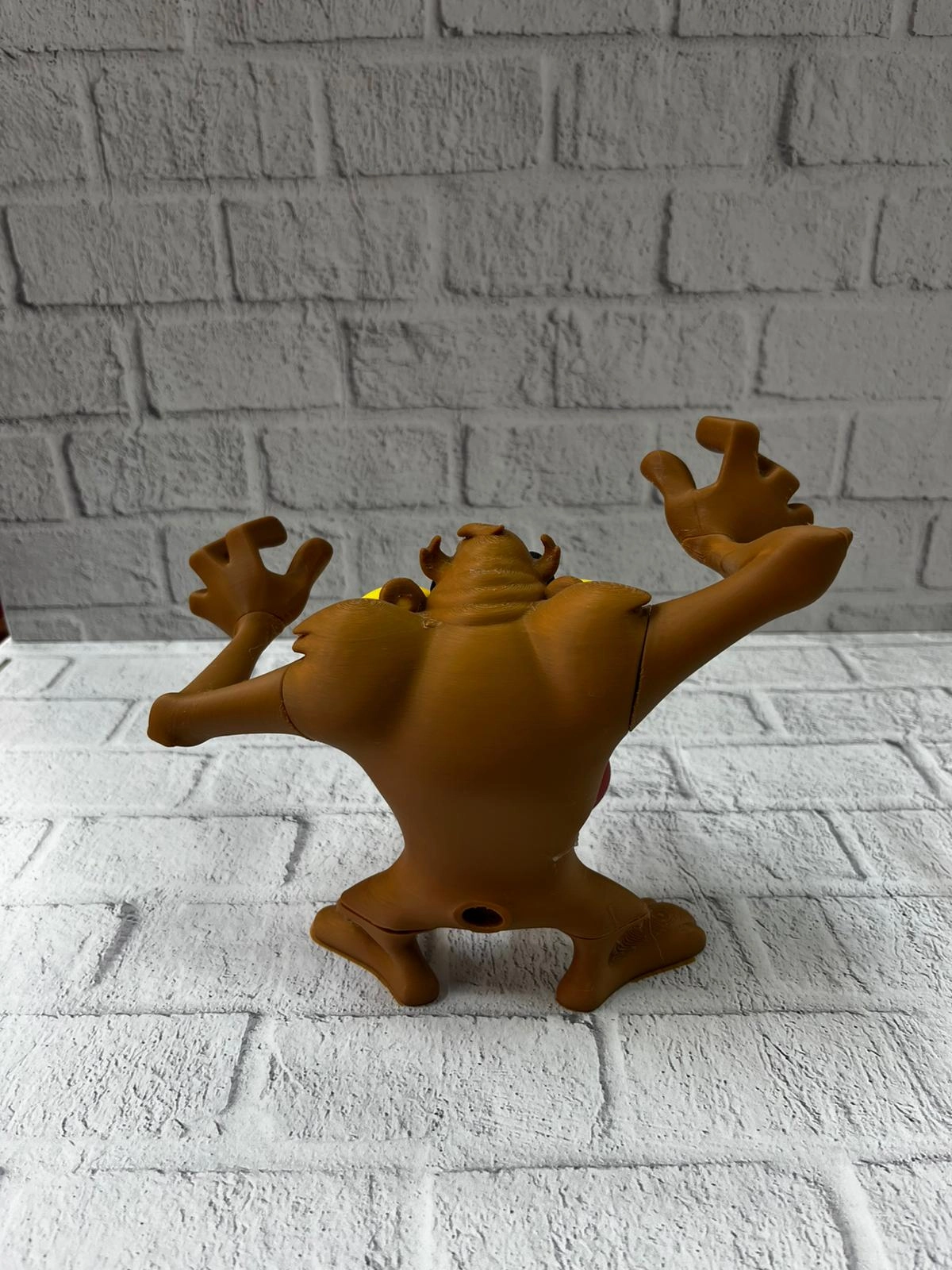 15 Cm Tazmanya Canavarı Figürü Çizgi Karakter Koleksiyonluk Biblo ( Lisinya )