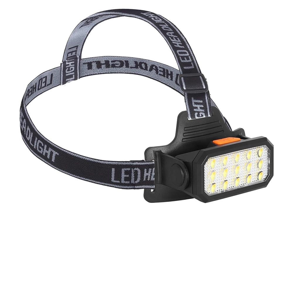 15 Ledli Sarı / Beyaz Şarjlı Kafa Lambası  Wt-652 ( Lisinya )