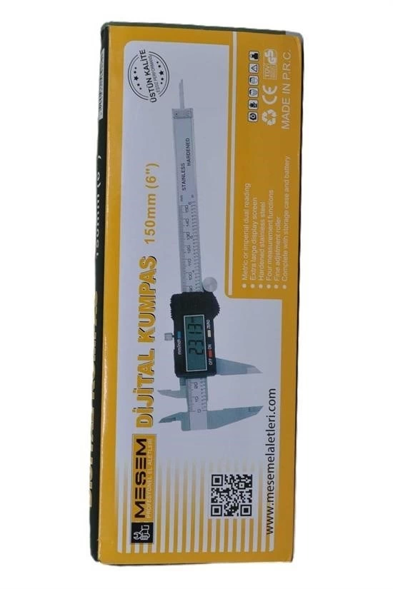 150 Mm Mekanik Çelik Kumpas Özel Kutulu Hassas Manuel Ölçü Aleti ( Lisinya ) 150 Mm Mekanik Çelik Kumpas Özel Kutulu Hassas Manuel Ölçü Aleti ( Lisinya )