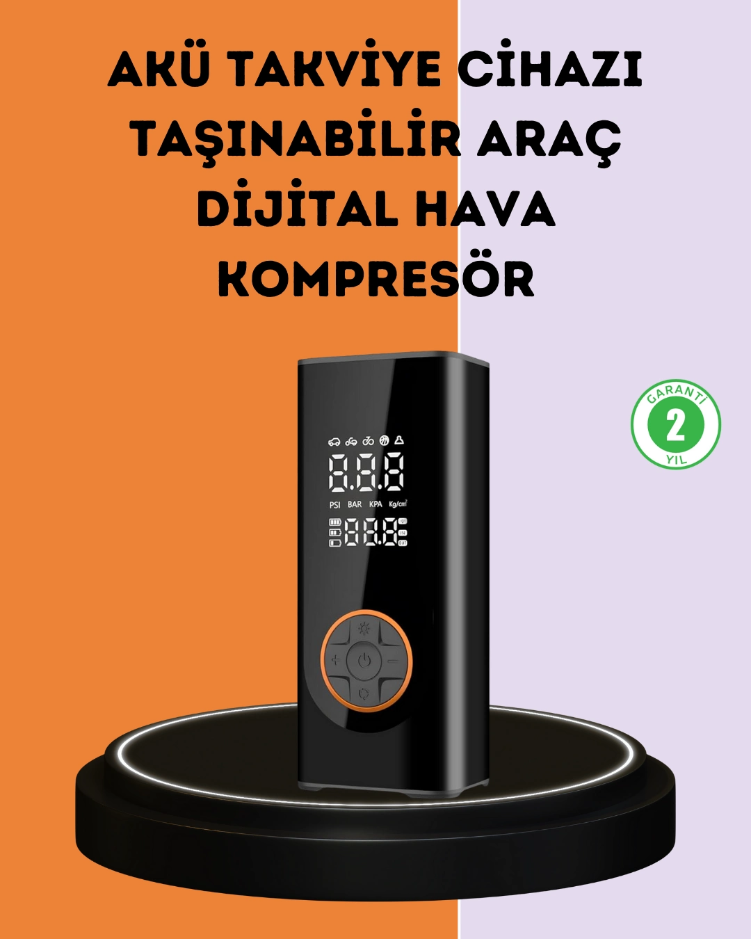 150 Psı Dijital Hava Pompası Akü Takviye Ve Powerbank Özellikli ( Lisinya ) 150 Psı Dijital Hava Pompası Akü Takviye Ve Powerbank Özellikli ( Lisinya )