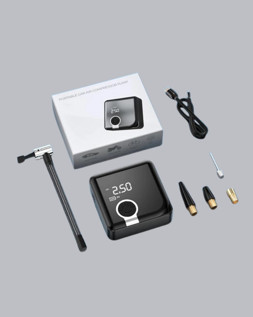 150 Psı Yüksek Basınç Kapasiteli Kablosuz Lastik Pompası ( Lisinya ) 150 Psı Yüksek Basınç Kapasiteli Kablosuz Lastik Pompası ( Lisinya )