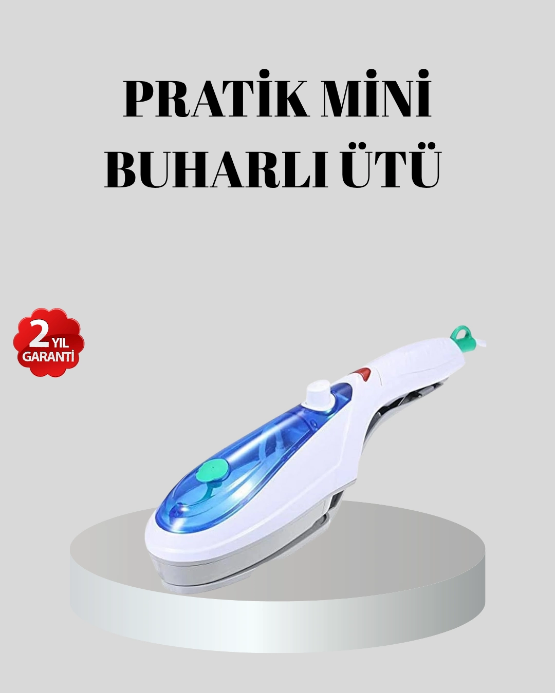 1500w Buharlı El Seyahat Ütüsü – Kompakt, Taşınabilir, Her Kumaşa Uygun ( Lisinya )