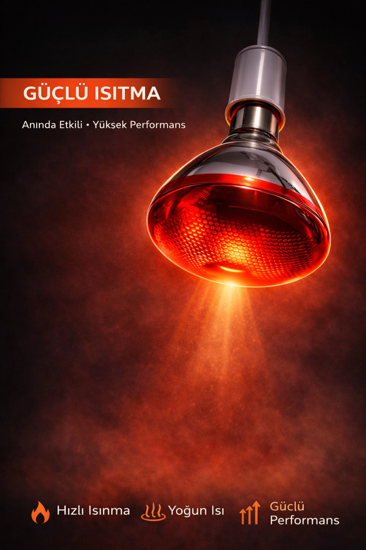 150W Isıtıcı Ampul Kırmızı Isı Lambası Civciv Kümes Kuluçka E27 Duy Isıtma Ampulü ( Lisinya ) 150W Isıtıcı Ampul Kırmızı Isı Lambası Civciv Kümes Kuluçka E27 Duy Isıtma Ampulü ( Lisinya )