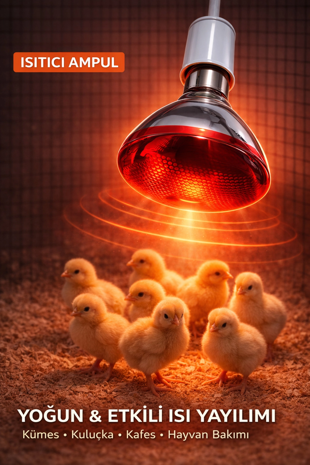 150W Isıtıcı Ampul Kırmızı Isı Lambası Civciv Kümes Kuluçka E27 Duy Isıtma Ampulü ( Lisinya ) 150W Isıtıcı Ampul Kırmızı Isı Lambası Civciv Kümes Kuluçka E27 Duy Isıtma Ampulü ( Lisinya )