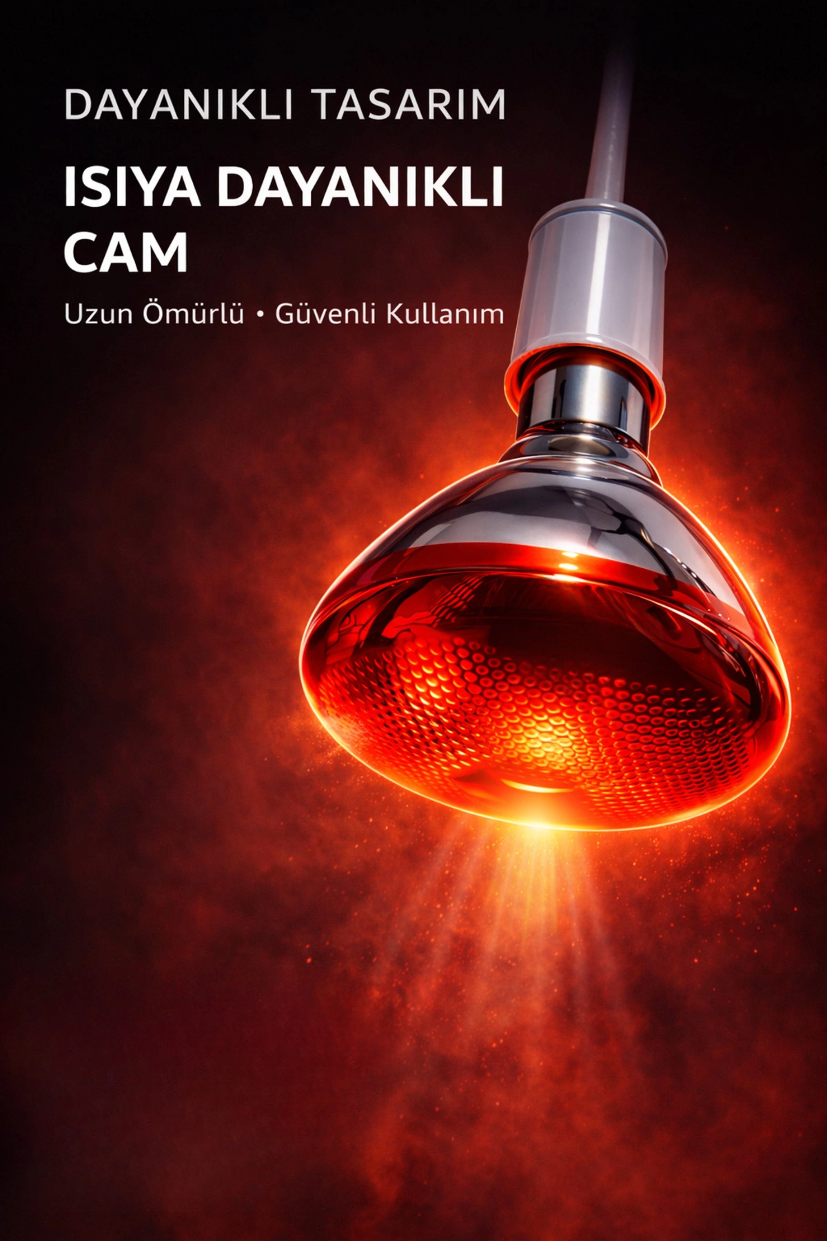 150W Isıtıcı Ampul Kırmızı Isı Lambası Civciv Kümes Kuluçka E27 Duy Isıtma Ampulü ( Lisinya ) 150W Isıtıcı Ampul Kırmızı Isı Lambası Civciv Kümes Kuluçka E27 Duy Isıtma Ampulü ( Lisinya )