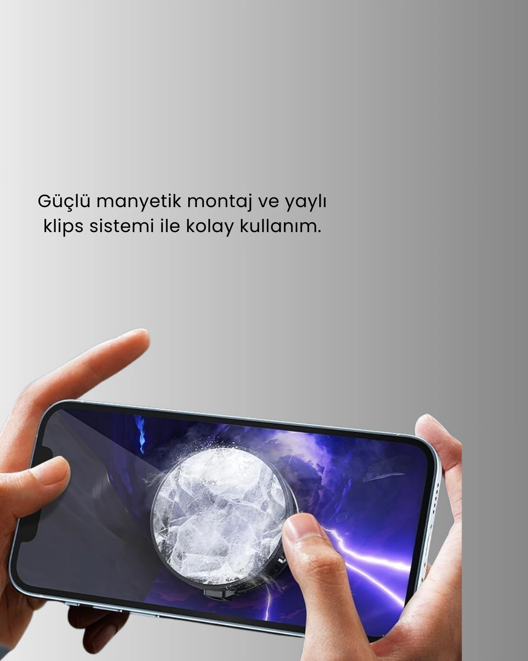 15w Güçlü Yarı İletken Telefon Soğutucu Fan ( Lisinya )