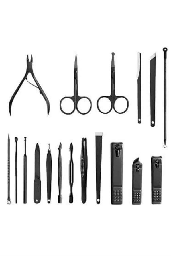 17 Parça Manikür Seti El Ve Ayak Bakımı Törpü Cımbız Tırnak Temizleme ( Lisinya ) 17 Parça Manikür Seti El Ve Ayak Bakımı Törpü Cımbız Tırnak Temizleme ( Lisinya )