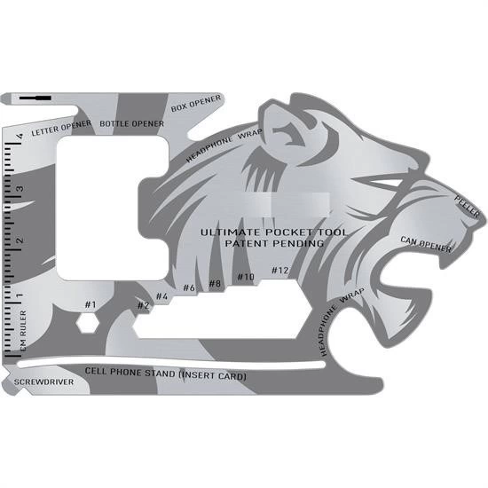 18 Fonksiyonlu Cüzdan İçi Aslan Tasarımlı Kart Acil Durum Kiti ( Lisinya ) 18 Fonksiyonlu Cüzdan İçi Aslan Tasarımlı Kart Acil Durum Kiti ( Lisinya )